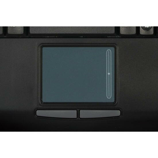 Adesso AKB 410UB Slim Touch Mini Keyboard with Touchpad - Compact, Integrated Touchpad, and Numeric Keypad