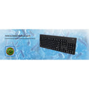 Adesso AKB - 630UB Antimicrobial Waterproof Membrane Keyboard - IP67 Rated, Durable for Offices & Clinics - Store 42