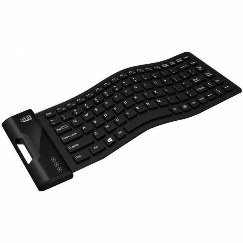 Adesso Antimicrobial USB Keyboard - Waterproof, Flexible Design for Health and Safety - Store 42