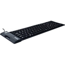 Adesso Antimicrobial Waterproof Flex Keyboard - Compact USB Design for Travel & Outdoor Use - Store 42
