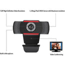 Adesso CyberTrack H3 Webcam 720P HD Video 30 FPS with Built-In Microphone for Video Conferencing