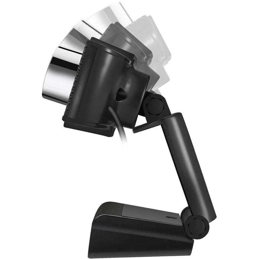 Adesso CyberTrack H3 Webcam 720P HD Video 30 FPS with Built-In Microphone for Video Conferencing