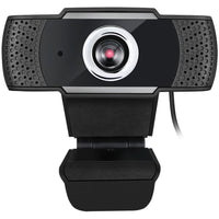 Adesso CyberTrack H4 1080P USB Webcam with 2.1MP Sensor and Built-In Microphone for Video Conferencing