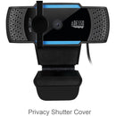 Adesso CyberTrack H5 1080P HD Webcam with H.264 Compression, Dual Microphone & Privacy Shutter