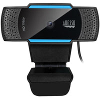 Adesso CyberTrack H5 1080P HD Webcam with H.264 Compression, Dual Microphone & Privacy Shutter Default Title