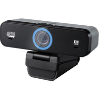Adesso CyberTrack K4 8MP 4K Webcam - Ultra HD, Dual Microphones, 5 Adjustable Angles