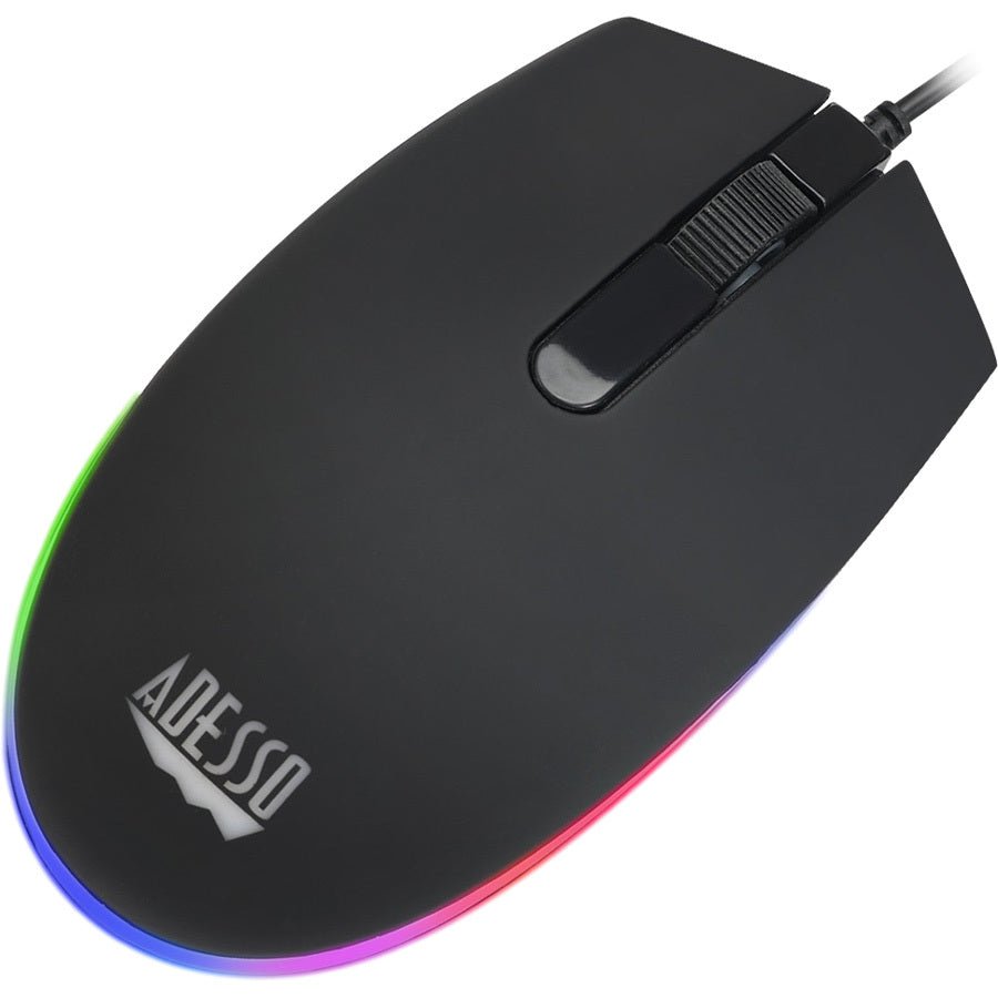 Adesso EasyTouch 137CB Illuminated Gaming Keyboard and Mouse Combo with Multi-Colored Backlighting