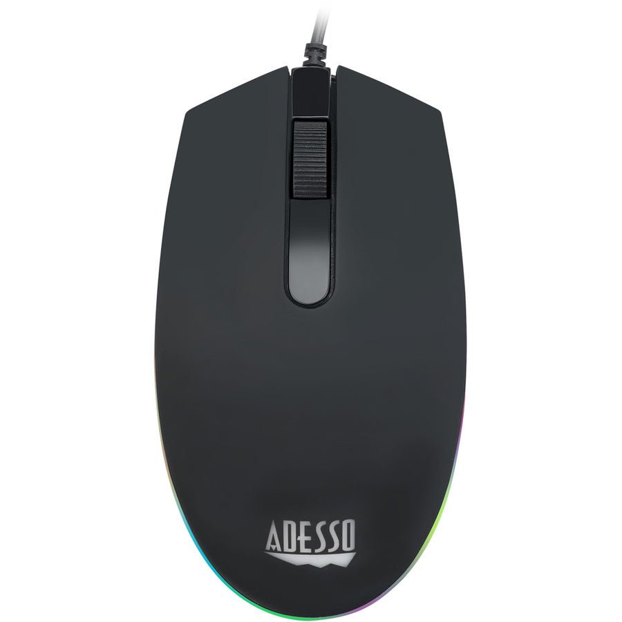 Adesso EasyTouch 137CB Illuminated Gaming Keyboard and Mouse Combo with Multi-Colored Backlighting