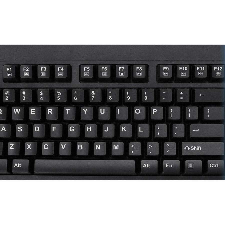 Adesso EasyTouch 630SB TAA Smart Card Keyboard with Antimicrobial Design and 2X Print Keys