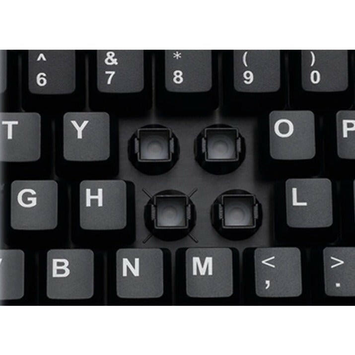 Adesso EasyTouch 630SB TAA Smart Card Keyboard with Antimicrobial Design and 2X Print Keys