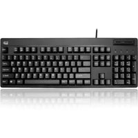 Adesso EasyTouch 630SB TAA Smart Card Keyboard with Antimicrobial Design and 2X Print Keys
