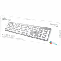 Adesso EasyTouch 730UW USB - C Keyboard - CoPilot AI Ready, Low Profile Scissor Switch, Multi - OS Compatible - Store 42