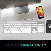 Adesso EasyTouch 730UW USB - C Keyboard - CoPilot AI Ready, Low Profile Scissor Switch, Multi - OS Compatible - Store 42