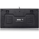 Adesso EasyTouch AKB - 110B Mini Keyboard - USB/PS2, 87 Keys, Space - Saving Design, Membrane Keys - Store 42