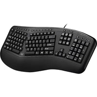 Adesso Ergonomic Desktop Keyboard with Integrated Palm Rest and Split Design for Comfort - Store 42