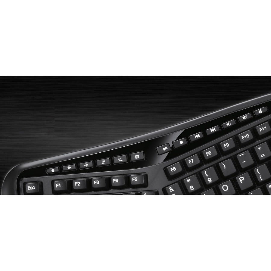 Adesso Ergonomic Desktop Keyboard with Integrated Palm Rest and Split Design for Comfort - Store 42