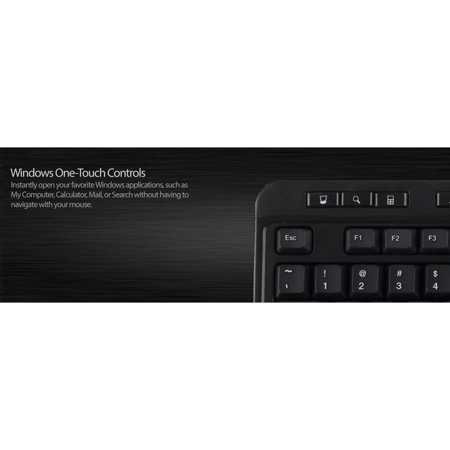 Adesso Multimedia Keyboard with 3 - Port USB Hub, Quiet Membrane Keys & 14 Hotkeys, Black - Store 42