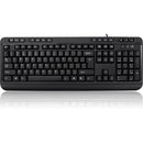 Adesso Multimedia Keyboard with 3 - Port USB Hub, Quiet Membrane Keys & 14 Hotkeys, Black - Store 42