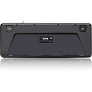 Adesso Multimedia Keyboard with 3 - Port USB Hub, Quiet Membrane Keys & 14 Hotkeys, Black - Store 42