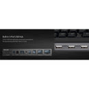 Adesso Multimedia Keyboard with 3 - Port USB Hub, Quiet Membrane Keys & 14 Hotkeys, Black - Store 42
