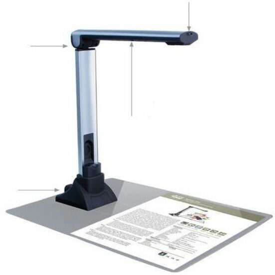 Adesso NuScan 500A 5MP Auto-Focus Visual Presenter for High-Quality Image Capture and Editing