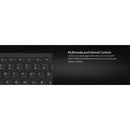 Adesso SlimTouch 510 Mini Keyboard with 2 - Port USB Hub - Compact 78 - Key Design for Efficient Typing - Store 42