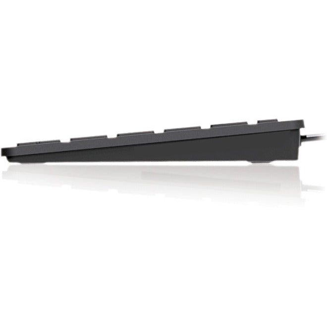 Adesso SlimTouch 510 Mini Keyboard with 2 - Port USB Hub - Compact 78 - Key Design for Efficient Typing - Store 42