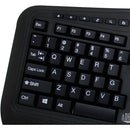 Adesso Tru - Form 1500 Wireless Ergonomic Keyboard & Mouse - 2.4GHz RF, DPI Switch, Multimedia Hotkeys - Store 42