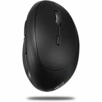 Adesso Tru Form 2.4GHz Wireless Ergonomic Keyboard & Mouse Set with Integrated Palm Rest - Store 42