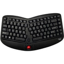 Adesso Tru - Form 3150 Wireless Ergonomic Trackball Keyboard with Built - In Scroll Wheel, Palm Rest - Store 42
