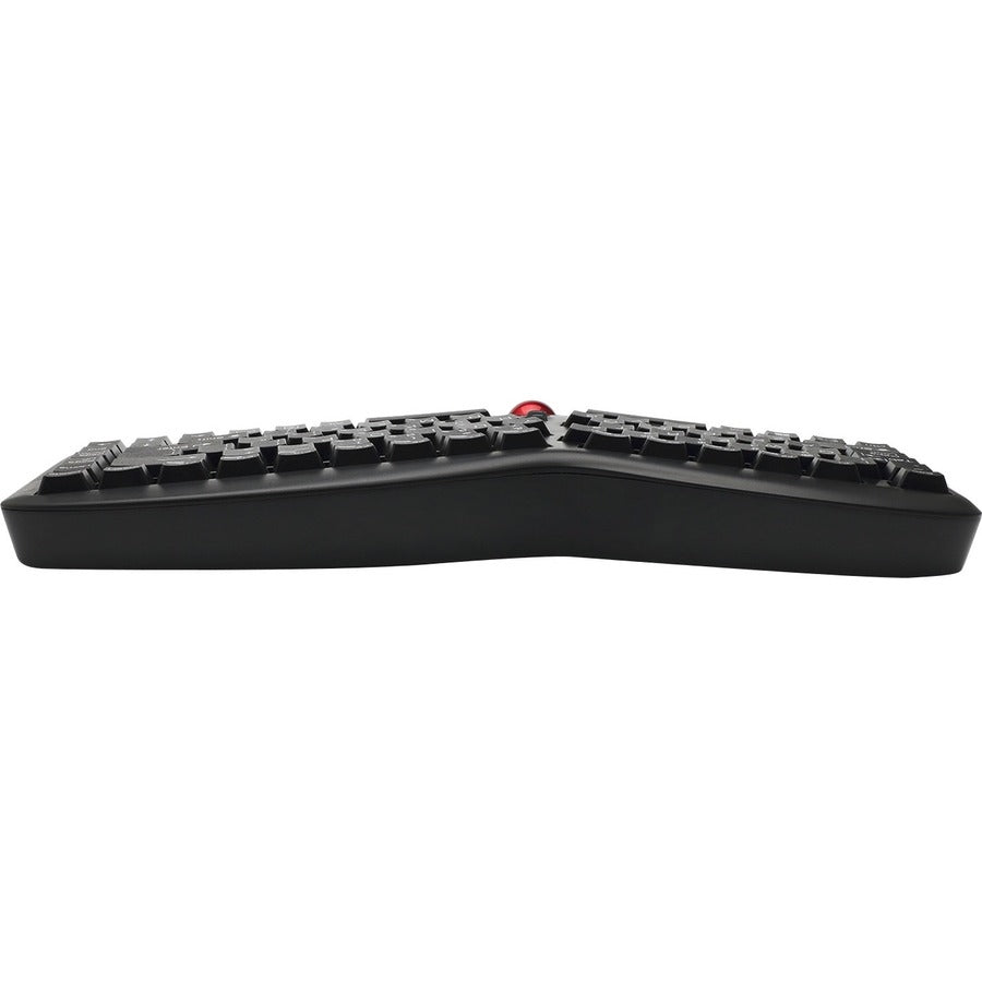 Adesso Tru - Form 3150 Wireless Ergonomic Trackball Keyboard with Built - In Scroll Wheel, Palm Rest - Store 42