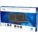 Adesso Tru - Form 3150 Wireless Ergonomic Trackball Keyboard with Built - In Scroll Wheel, Palm Rest - Store 42
