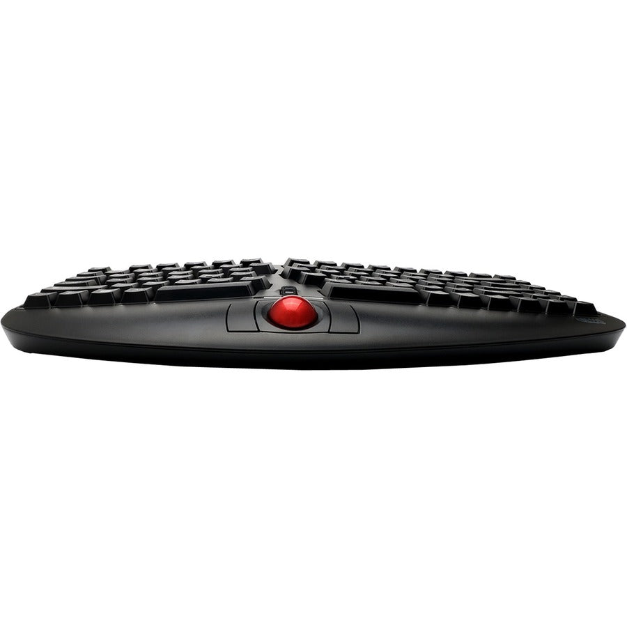 Adesso Tru - Form 3150 Wireless Ergonomic Trackball Keyboard with Built - In Scroll Wheel, Palm Rest - Store 42