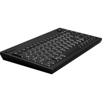 Adesso Wireless 2.4G Mini Trackball Keyboard with Built-in Trackball for Compact Spaces