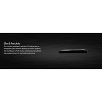 Adesso Wireless Mini Touchpad Keyboard - 2.4GHz RF, GlidePoint Touchpad, Compact Design - Store 42