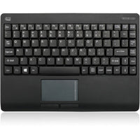 Adesso Wireless Mini Touchpad Keyboard - 2.4GHz RF, GlidePoint Touchpad, Compact Design - Store 42