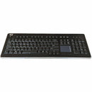 Adesso Wireless SlimTouch 104 - Key Touchpad Keyboard with Multimedia Hotkeys - Elegant Black Design - Store 42