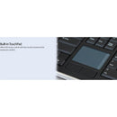 Adesso Wireless SlimTouch 104 - Key Touchpad Keyboard with Multimedia Hotkeys - Elegant Black Design - Store 42