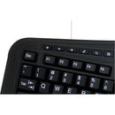 Adesso WKB - 4500UB Wireless 3D Ergonomic Touchpad Keyboard with Split Key Design & Hotkeys - Store 42