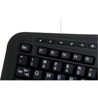 Adesso WKB - 4500UB Wireless 3D Ergonomic Touchpad Keyboard with Split Key Design & Hotkeys - Store 42