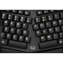 Adesso WKB - 4500UB Wireless 3D Ergonomic Touchpad Keyboard with Split Key Design & Hotkeys - Store 42