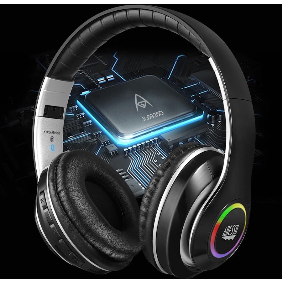 Adesso Xtream P500 Bluetooth Headset with Noise - Cancelling Microphone & Micro SD Slot - Store 42