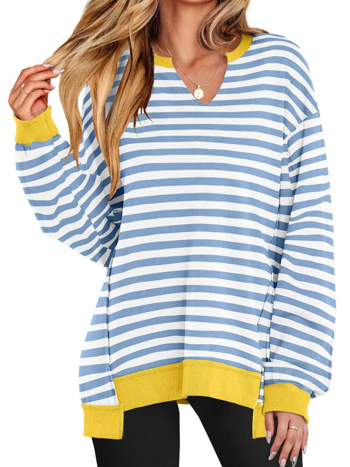 Light Blue Stripes / S