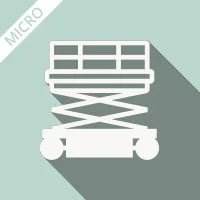 Micro Aerial Scissor Lifts - Portable Elevation System with OSHA-Compliant Training & Safety Boost