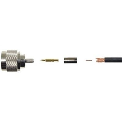 Aero N Male RG58 Crimp Connector | Premium RF Performance | 1 Count by Wilson Electronics