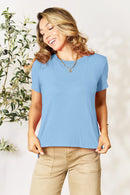 Basic Bae Bamboo Full Size Round Neck Short Sleeve T-Shirt Plus Size