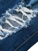 Full Size Distressed Raw Hem Flare Jeans Plus Size - Store 42
