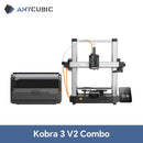Anycubic Kobra 3 V2 3D Printer: 600Mm/S Fast Printing, 8 Vibrant Colors, APP Control, ACE Pro Filament Drying K3 V2 Combo