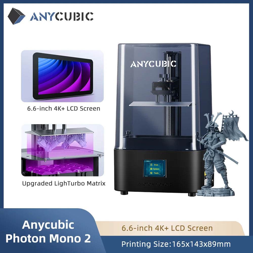 Anycubic Photon Mono 2 Pro | 14K DLP Resin 3D Printer for Ultra-Detailed Models