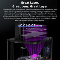 Anycubic Photon Mono 4 Ultra 10K UV Resin Printer | 2.2L Build Volume for Detailed Miniatures